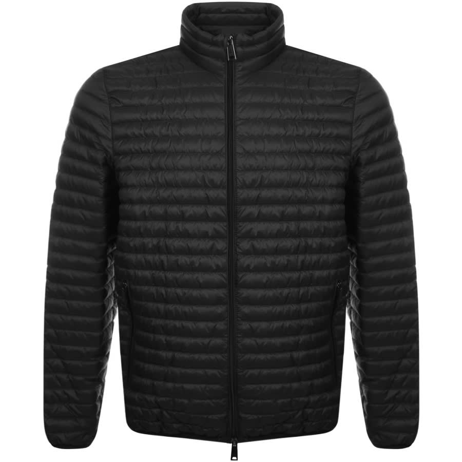 Alternative Image for ProductEmporio Armani Quilted Down Jacket Black1